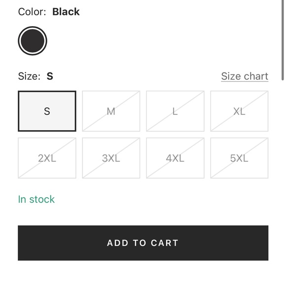 NWOT Crooks & Castles Essential Tee in Black - Picture 9 of 9